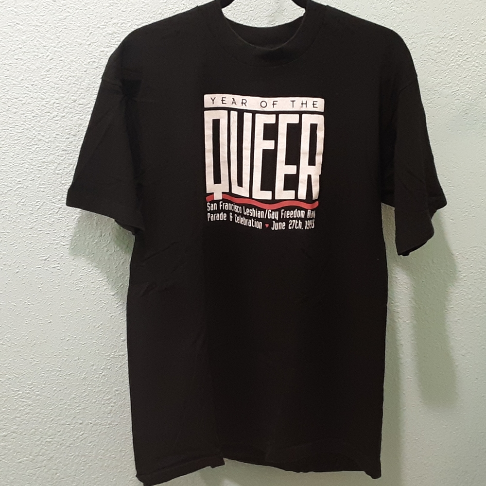Year of the Queer vintage SF LGBT+ pride tee